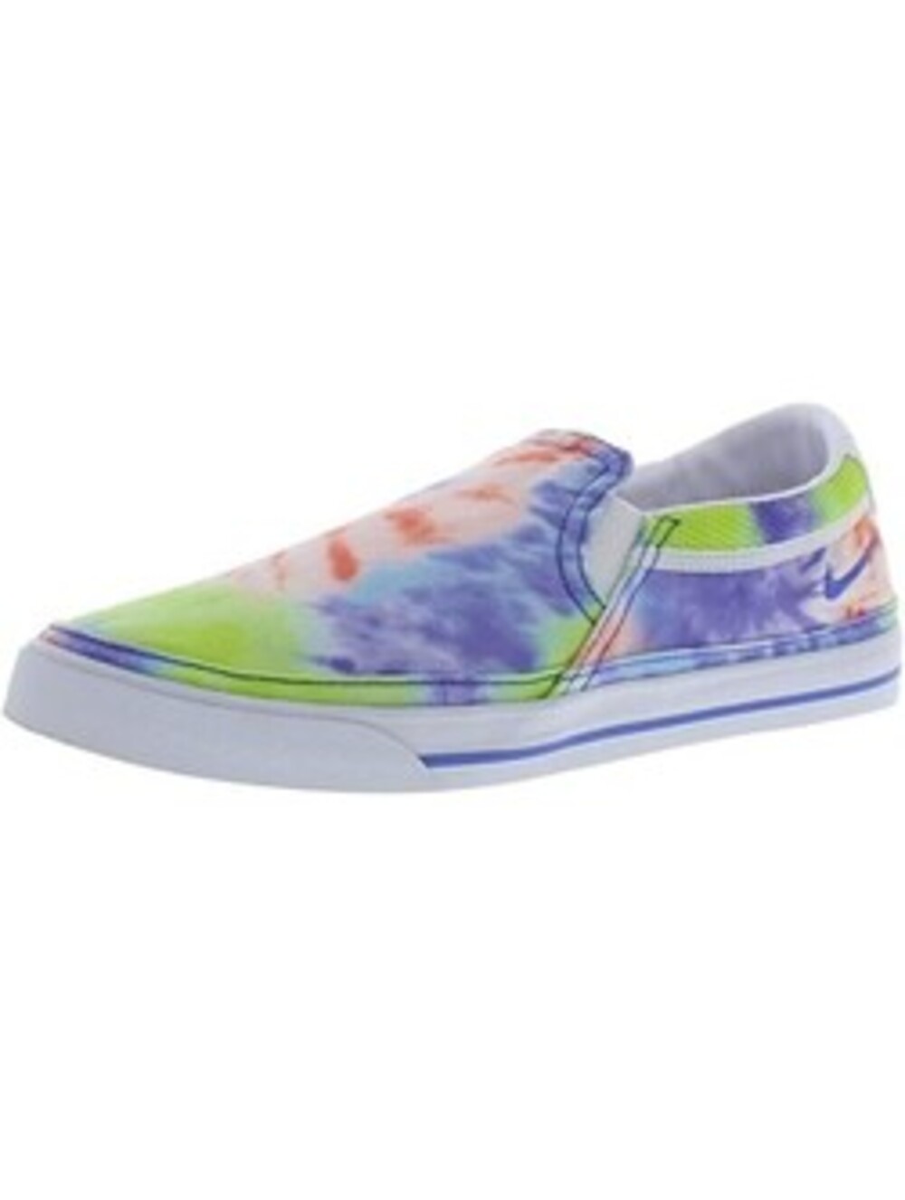 Nike Court Legacy SLP Pt Womens Shoes Size 7 Green Purple Tie Dye Skeakers NEW